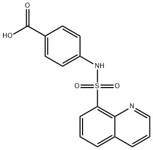 4-(8-喹啉基磺?；被?苯甲酸