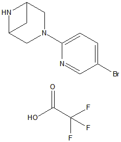 3,6-二氮雜雙環(huán)[3.1.1]庚烷，3-（5-溴-2-吡啶基）-，2,2,2-三氟乙酸鹽（1:2）